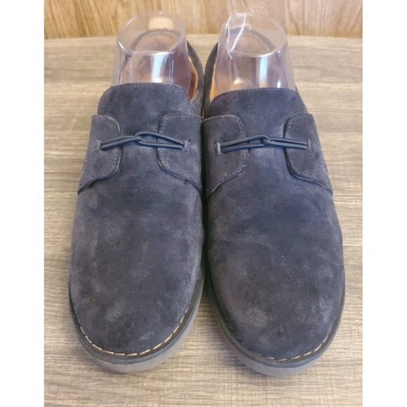 Clarks Artisan Unstructured Un Ava Slip On Loafers Womens Size 9.5 Navy - Picture 2 of 12